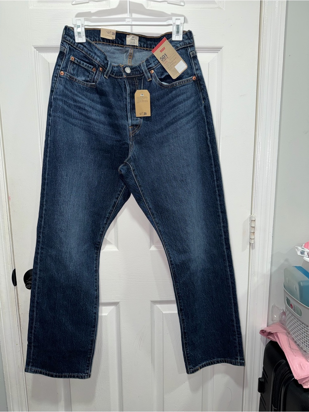 Levi’s 501 Curve Women’s Jeans Size 31 Blue Denim NWT Mild Salsa